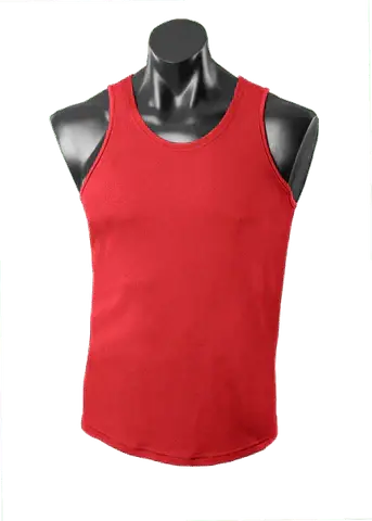 Aussie Pacific Botany Men's Singlet 1107 Metro Workwear.